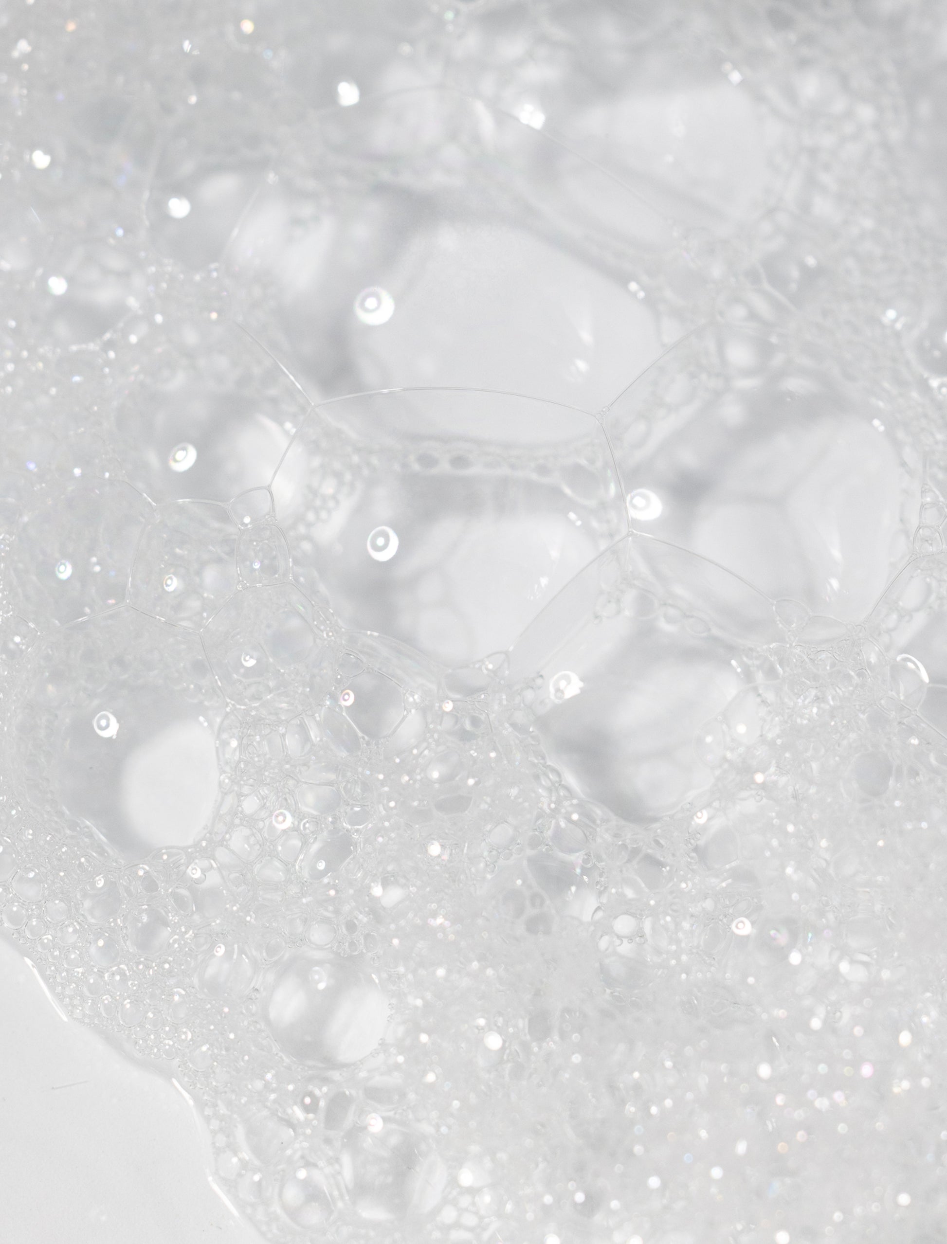 Close-up of a texture with bubbles